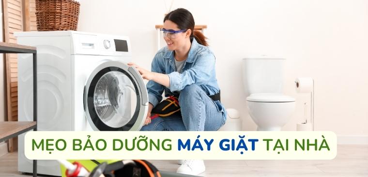 Lưu ý khi bảo dưỡng máy giặt tại nhà