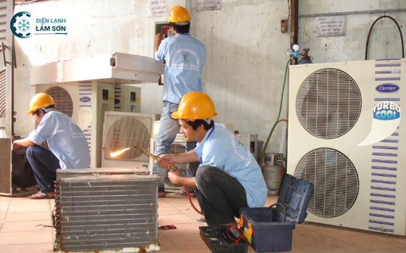 Điện lạnh Lam Sơn - Đơn vị sửa điều hòa Thanh Hóa uy tín