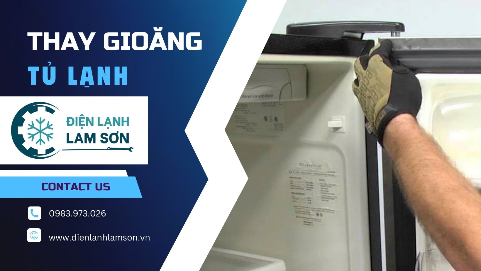 Thay gioăng tủ lạnh tại Thanh Hóa